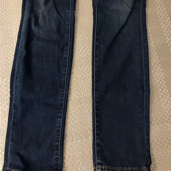 J Brand Blue Maternity Jeans with Comfort Panel - Picture 3 of 4